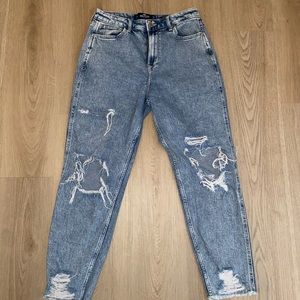 Different brand jeans